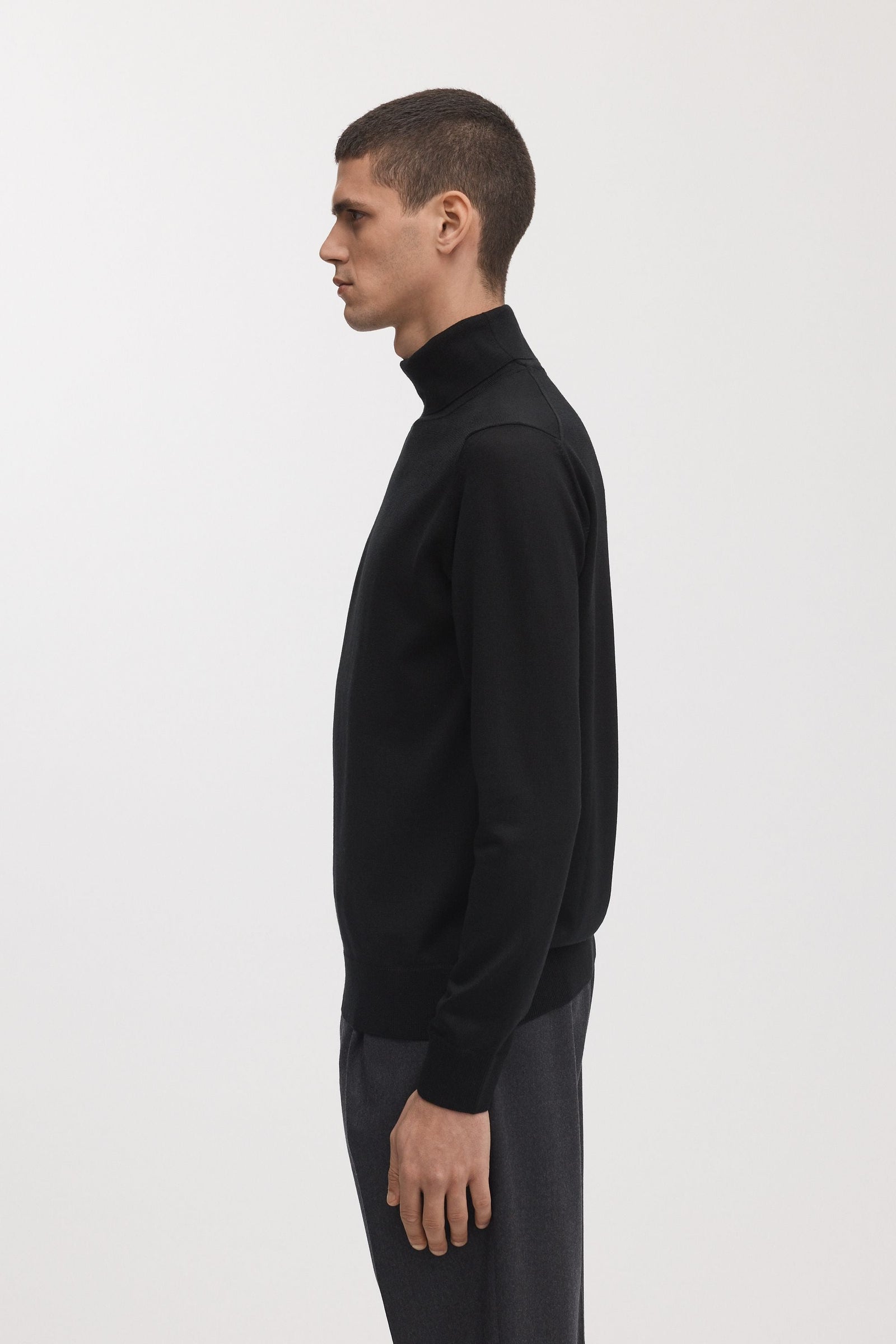 The Merino Roll Neck