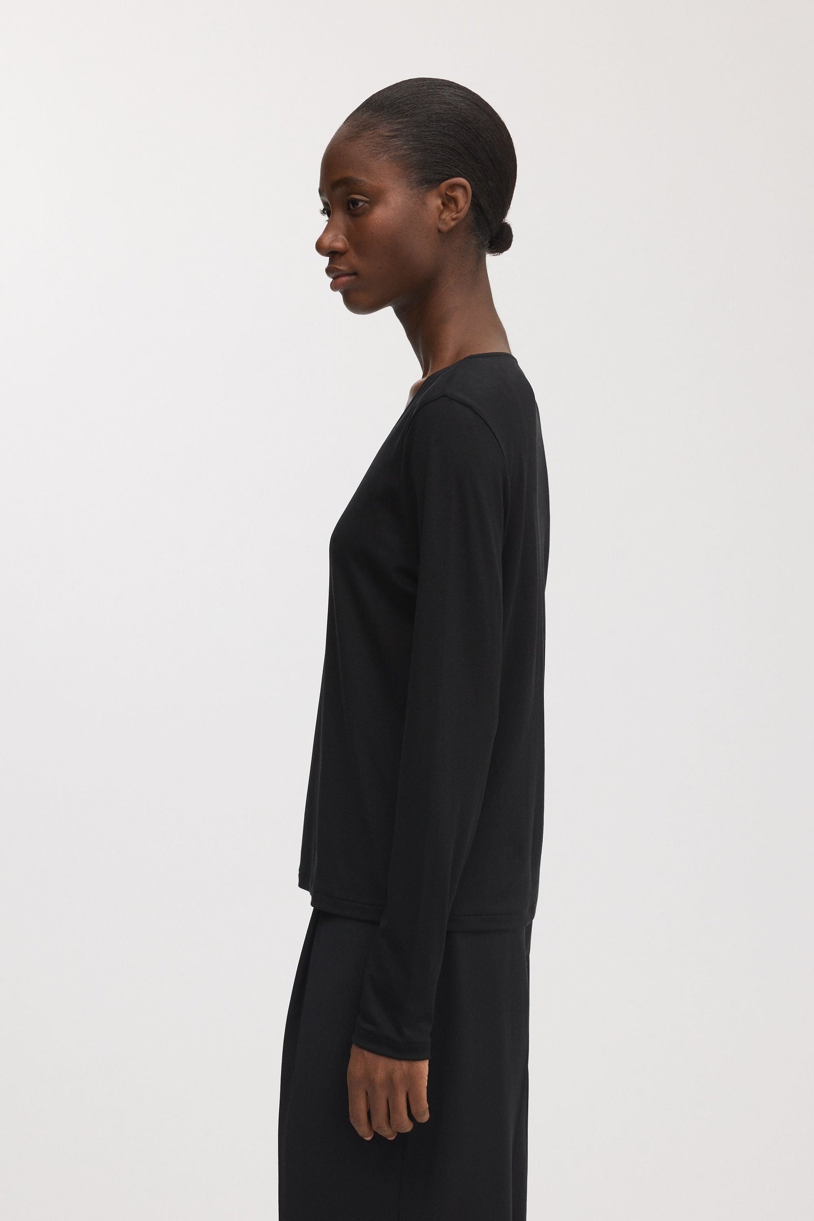 The Long Sleeve Scoop Neck Top