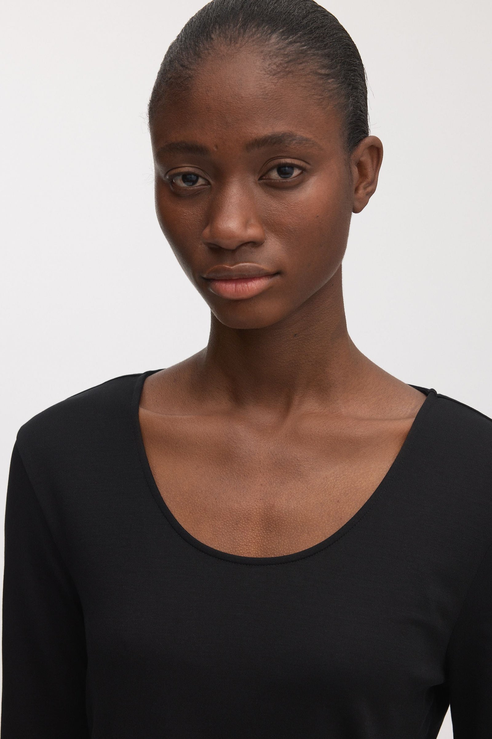 The Long Sleeve Scoop Neck Top