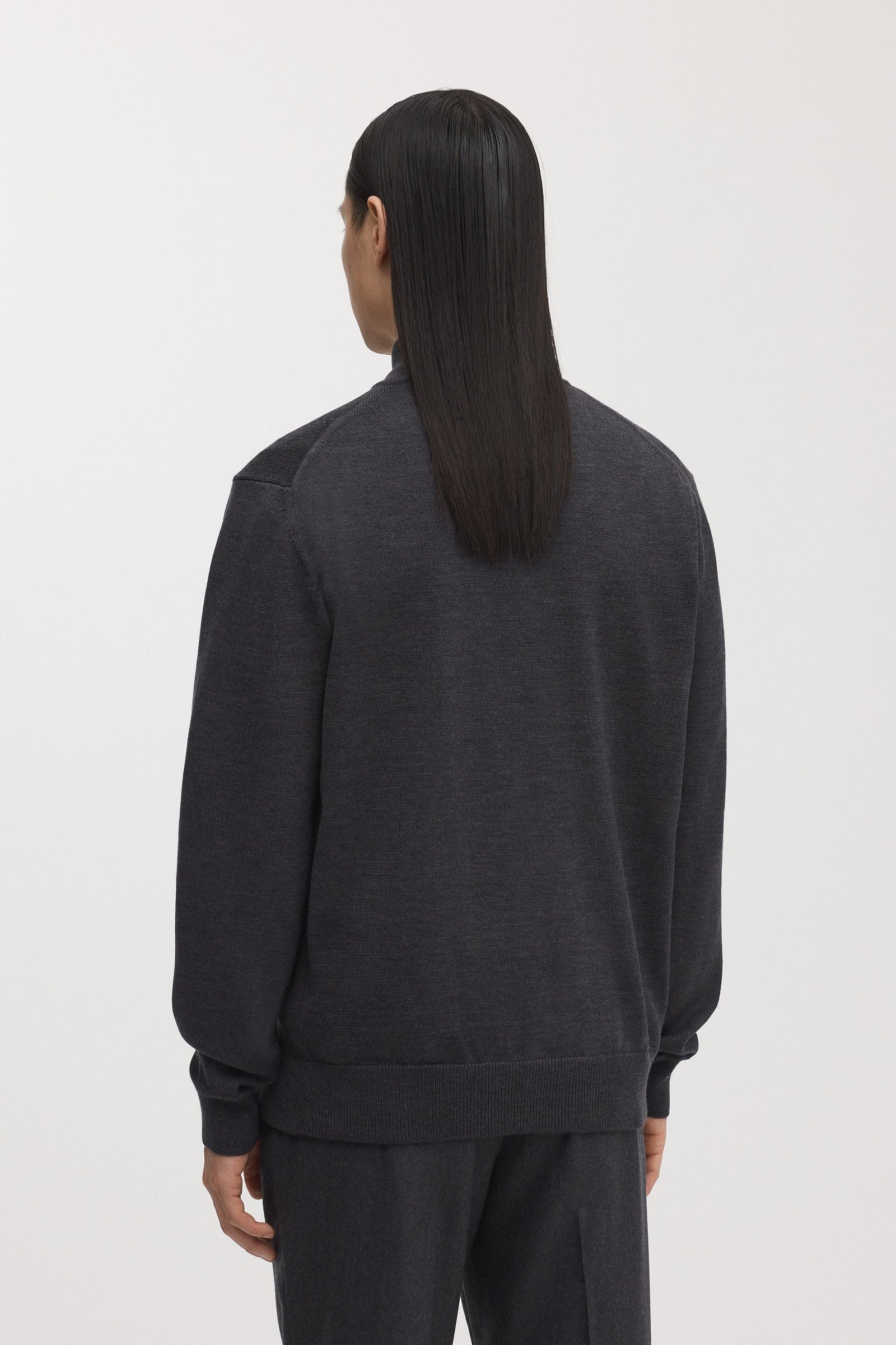 The Merino Half Zip Sweater