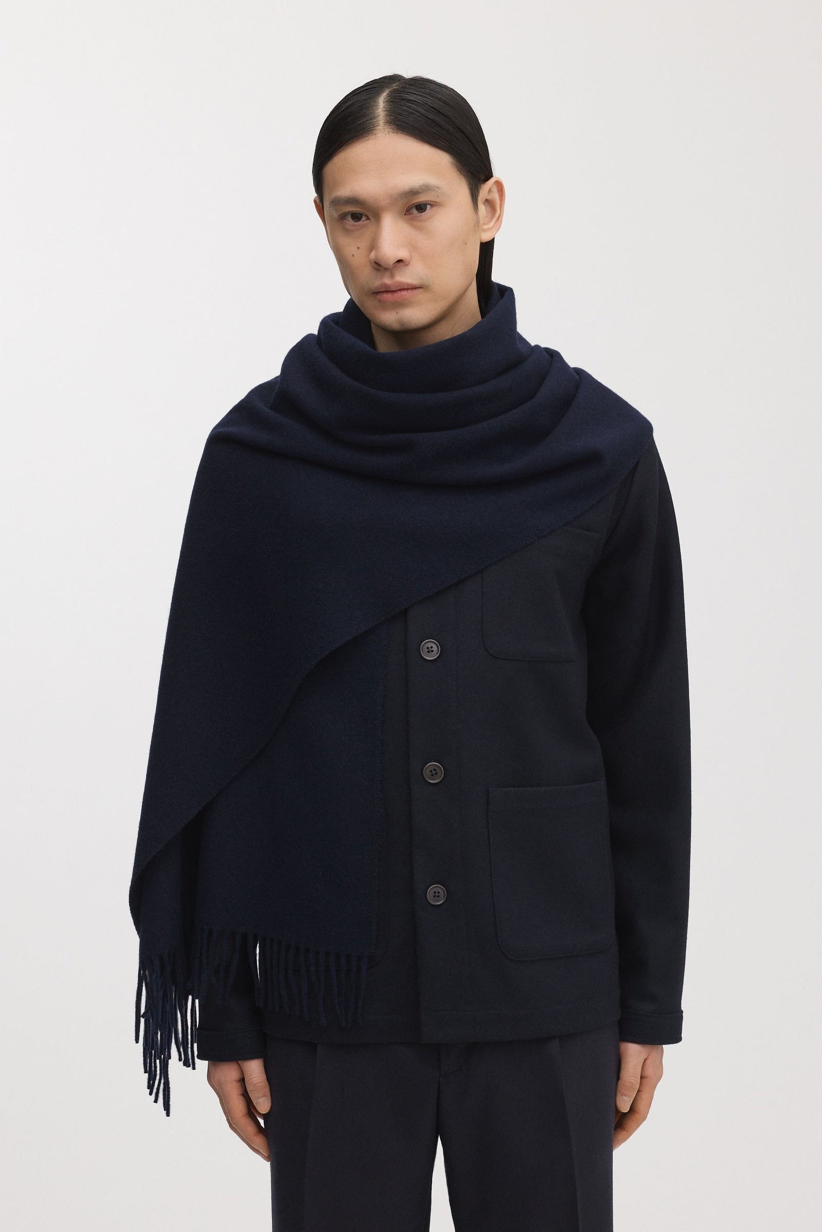 The Oversized Cashmere Wool Scarf