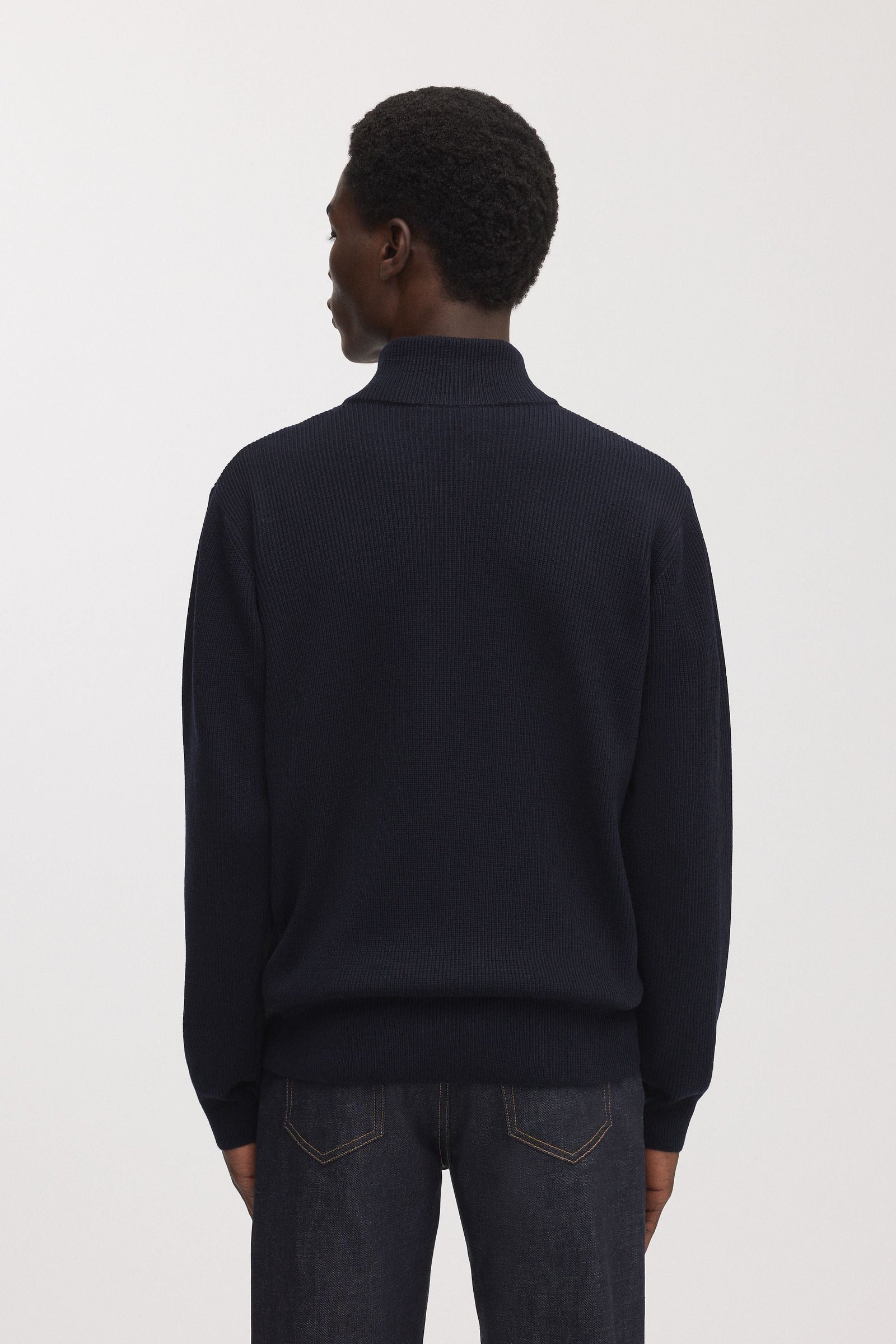 The Merino Zip Cardigan