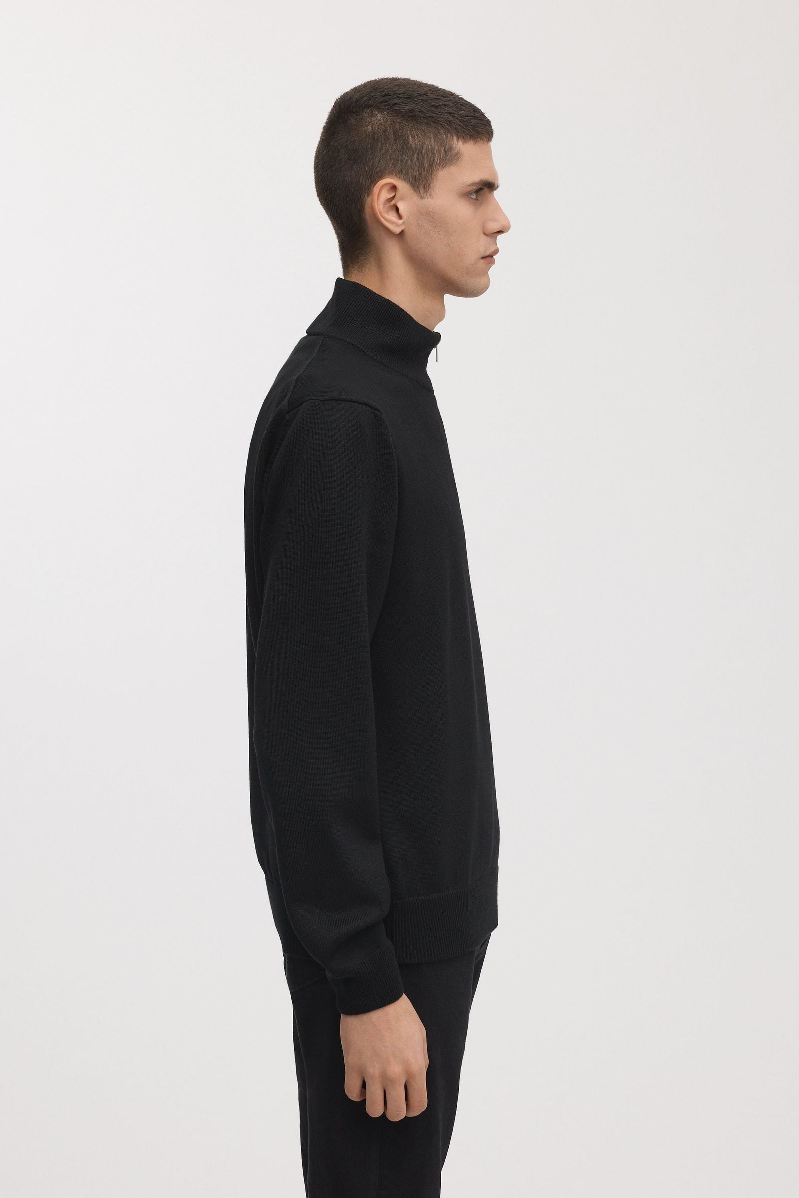 The Merino Half Zip Sweater