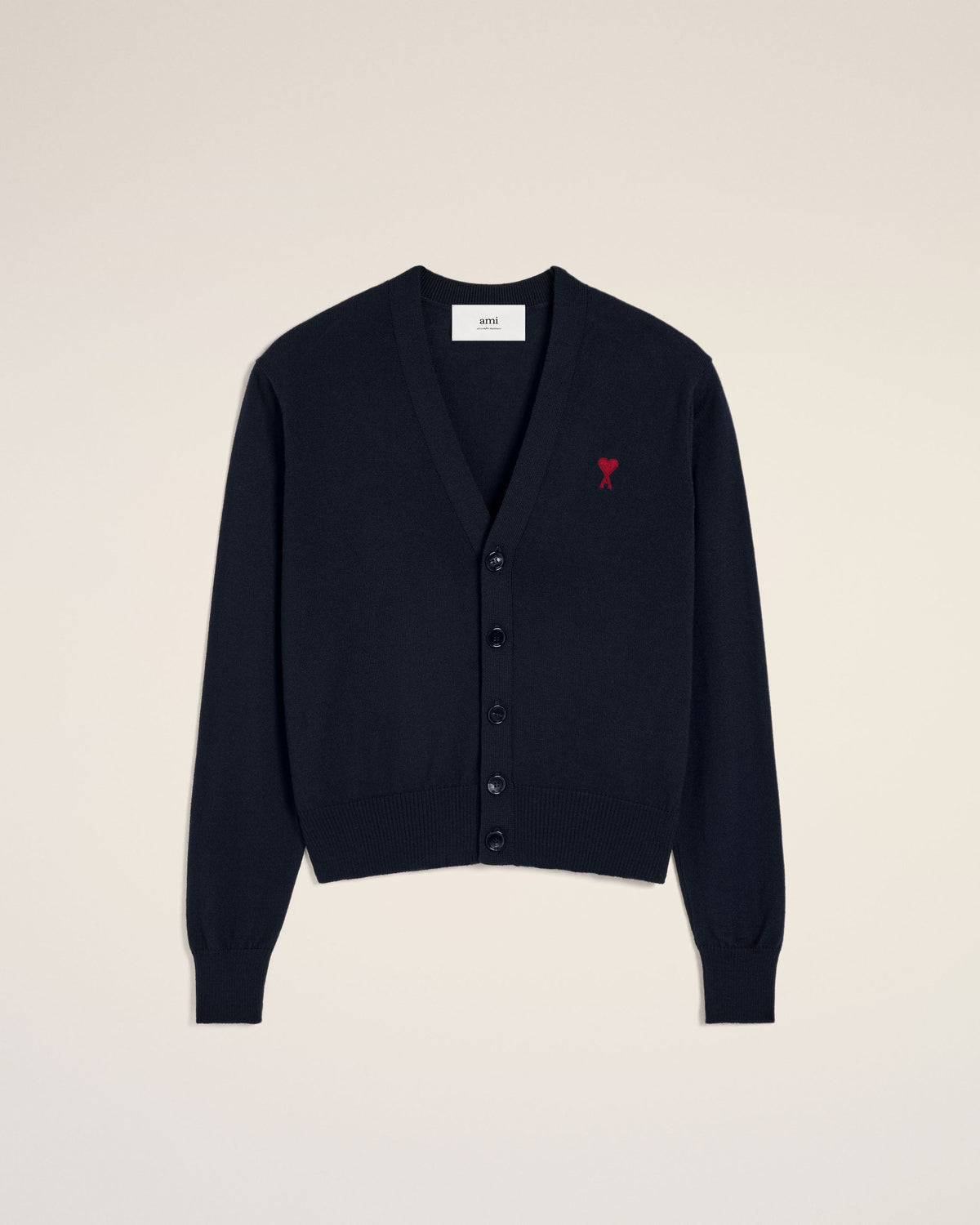 Navy Wool Ami de Coeur Cardigan