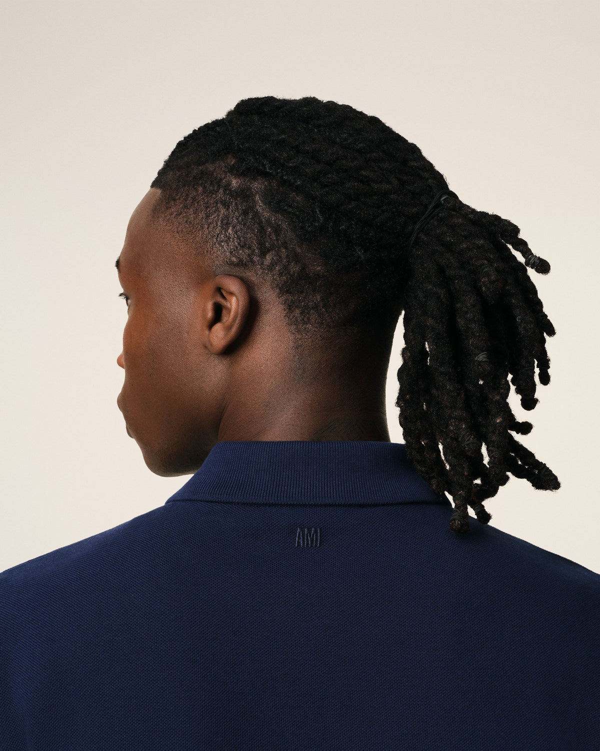 Bleu Organic Cotton Ami De Coeur Polo Shirt