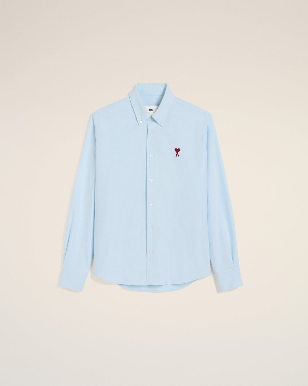 Blue Cotton Button Down Ami De Coeur Shirt
