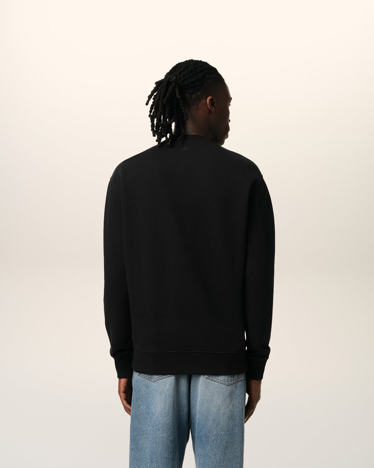 Black Organic Cotton Ami De Coeur Sweatshirt