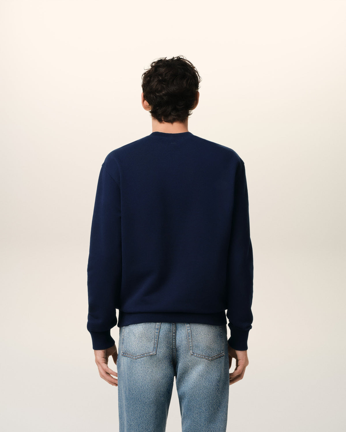 Blue Organic Cotton Ami De Coeur Sweatshirt