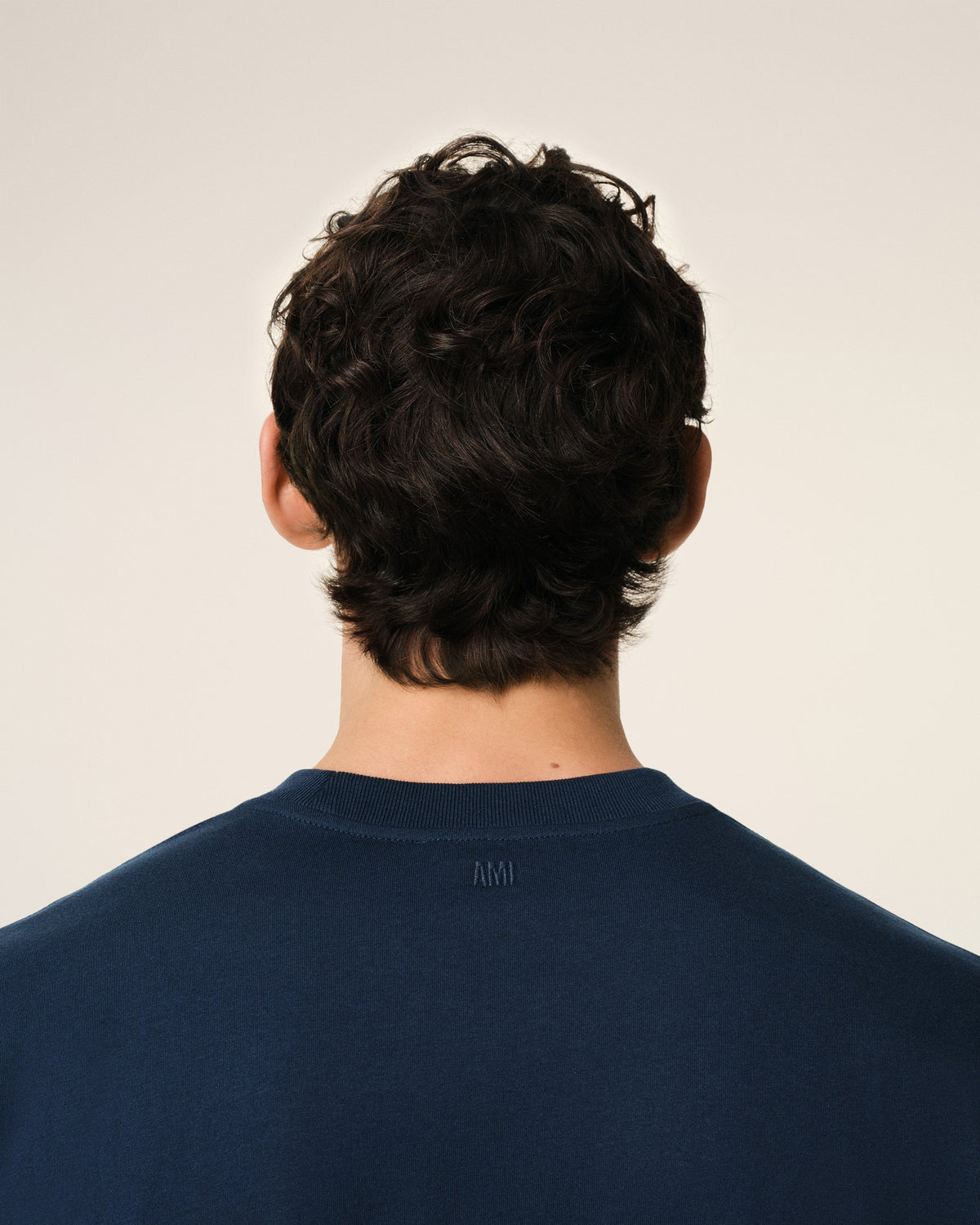 Blue Organic Cotton  Ami De Coeur T-shirt