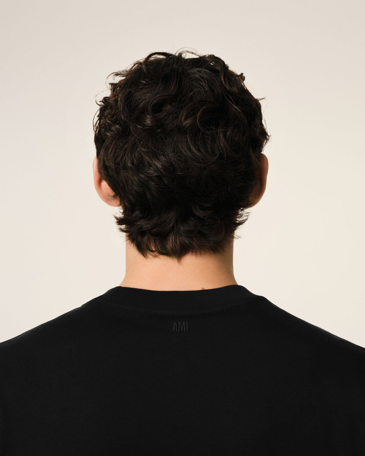 Black Organic Cotton  Ami De Coeur T-shirt