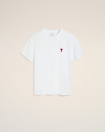 White Organic Cotton  Ami De Coeur T-shirt
