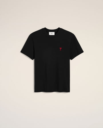 Black Organic Cotton  Ami De Coeur T-shirt