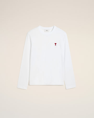 White Organic Cotton  Ami De Coeur T-shirt