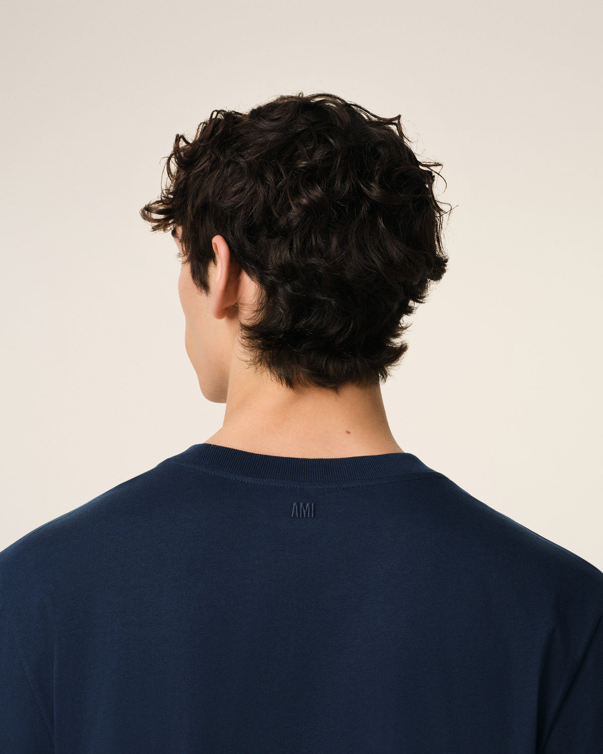 Blue Organic Cotton  Ami De Coeur T-shirt