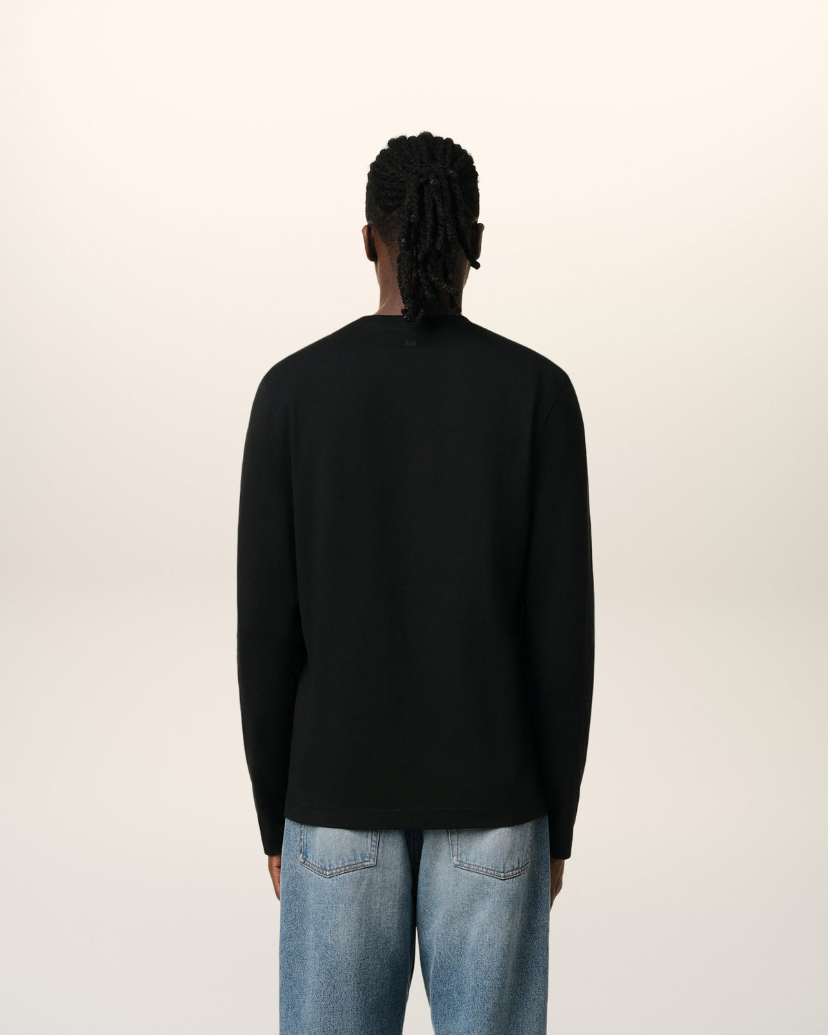 Black Organic Cotton Ami De Coeur T-shirt