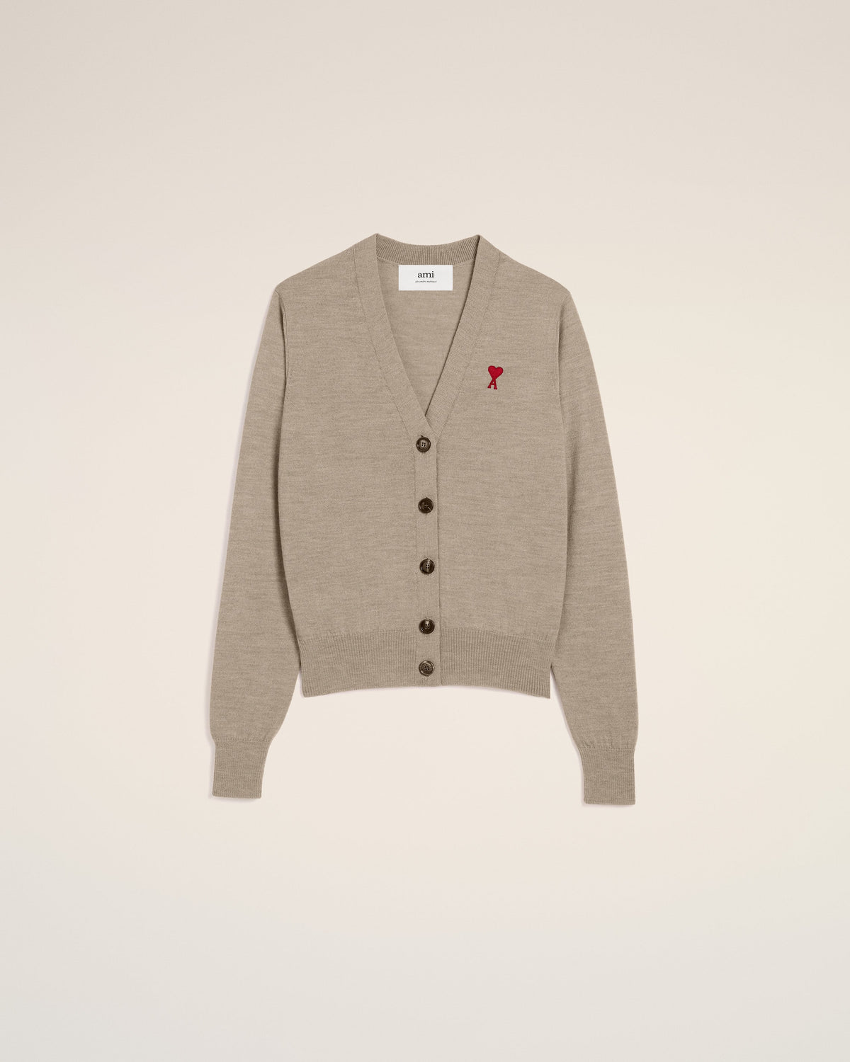 Red Ami de Coeur Cardigan