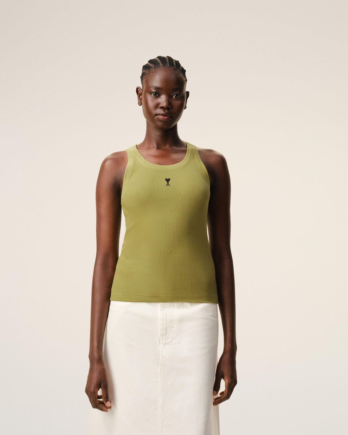Green Cotton Ami De Coeur Tanktop