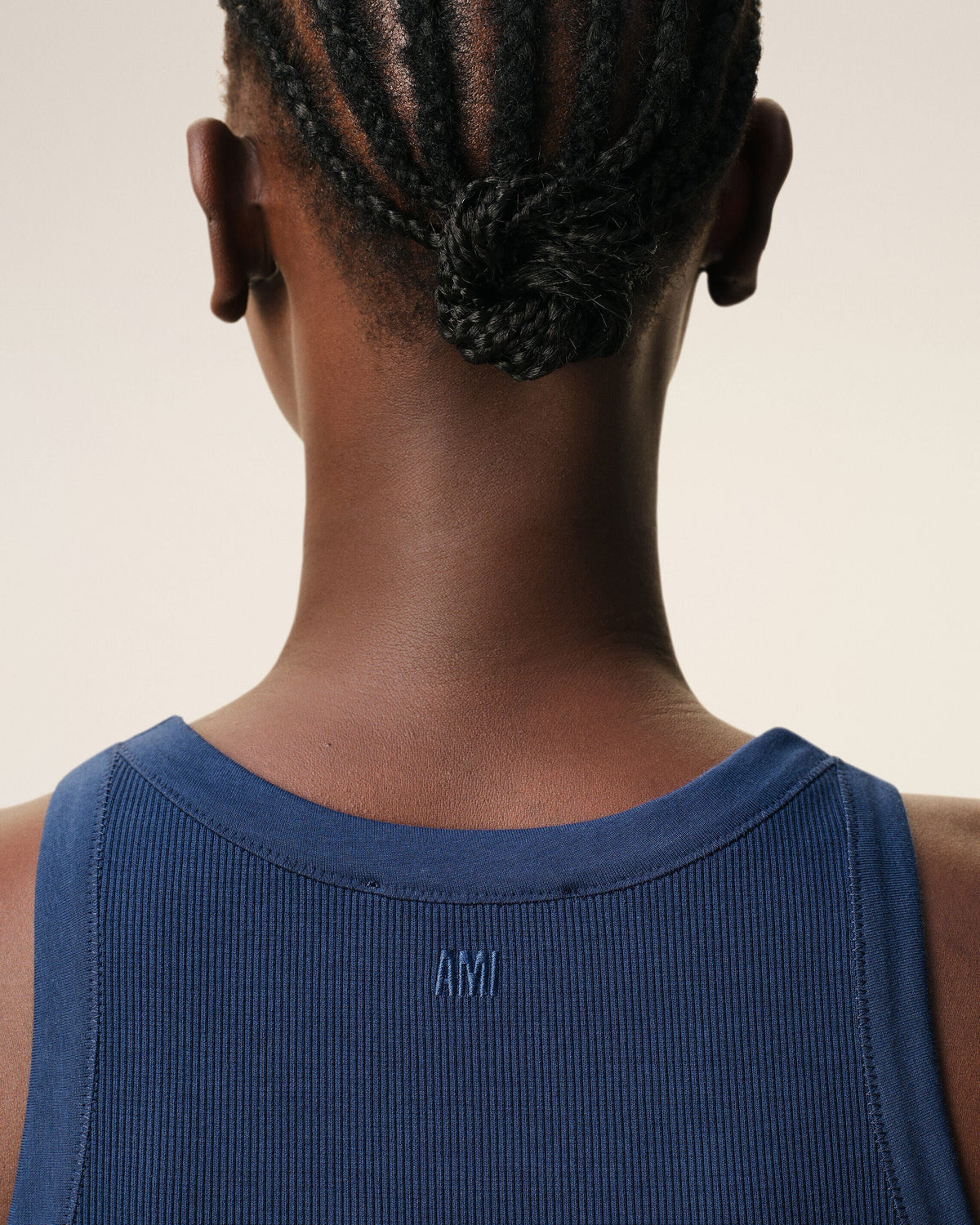 Blue Cotton Ami De Coeur Tanktop