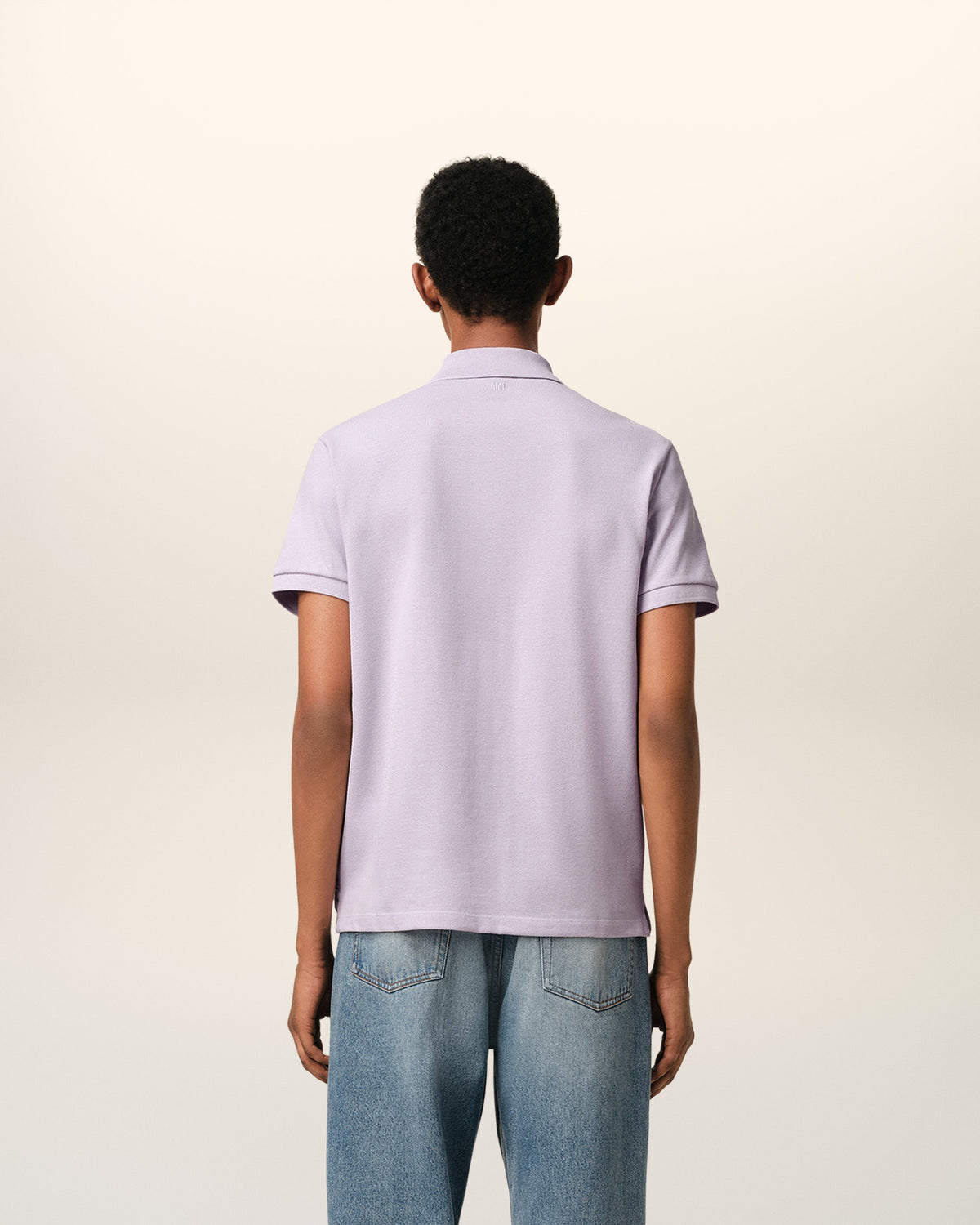 Purple Cotton Ami de Coeur Polo Shirt