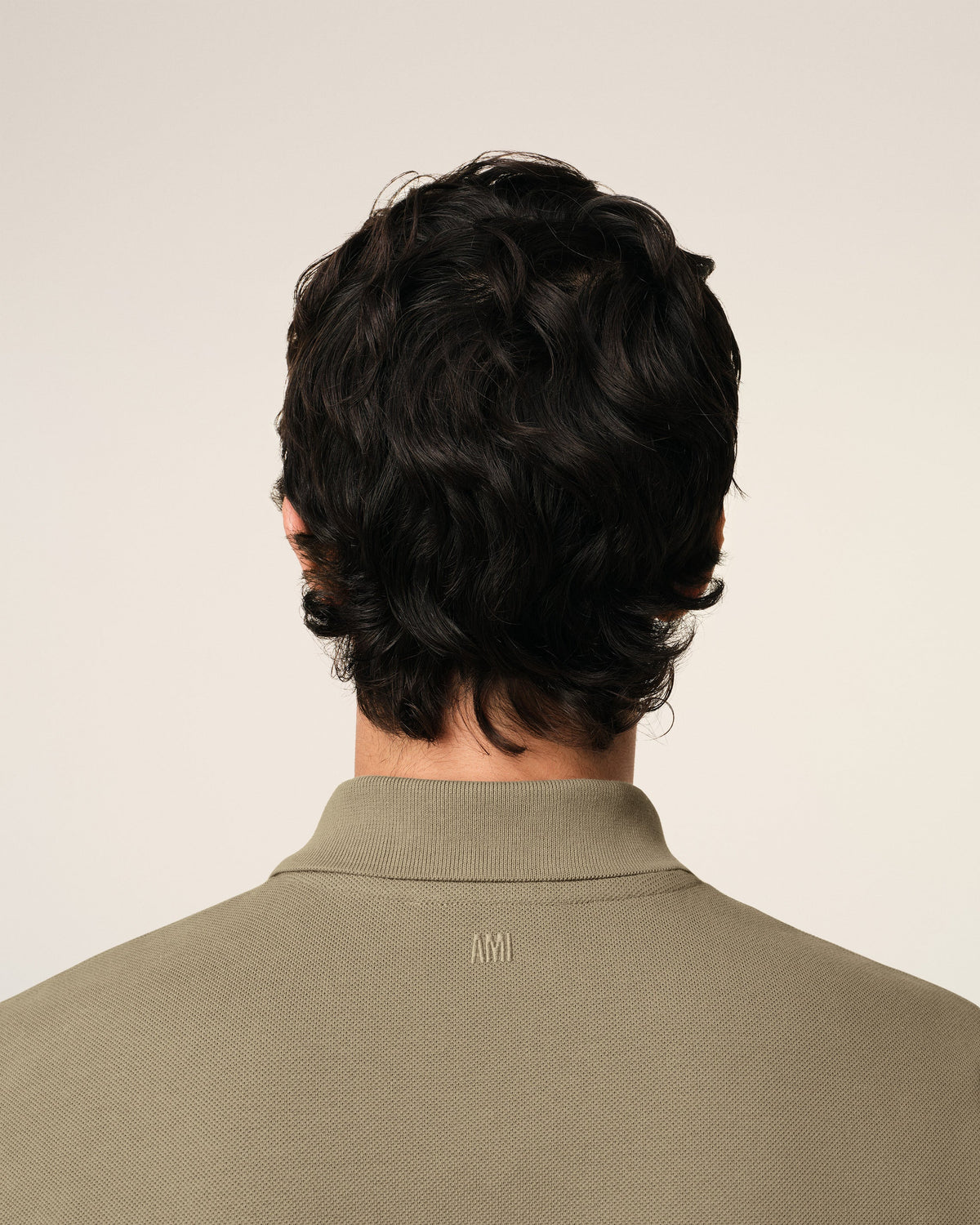 Green Cotton Ami de Coeur Polo Shirt