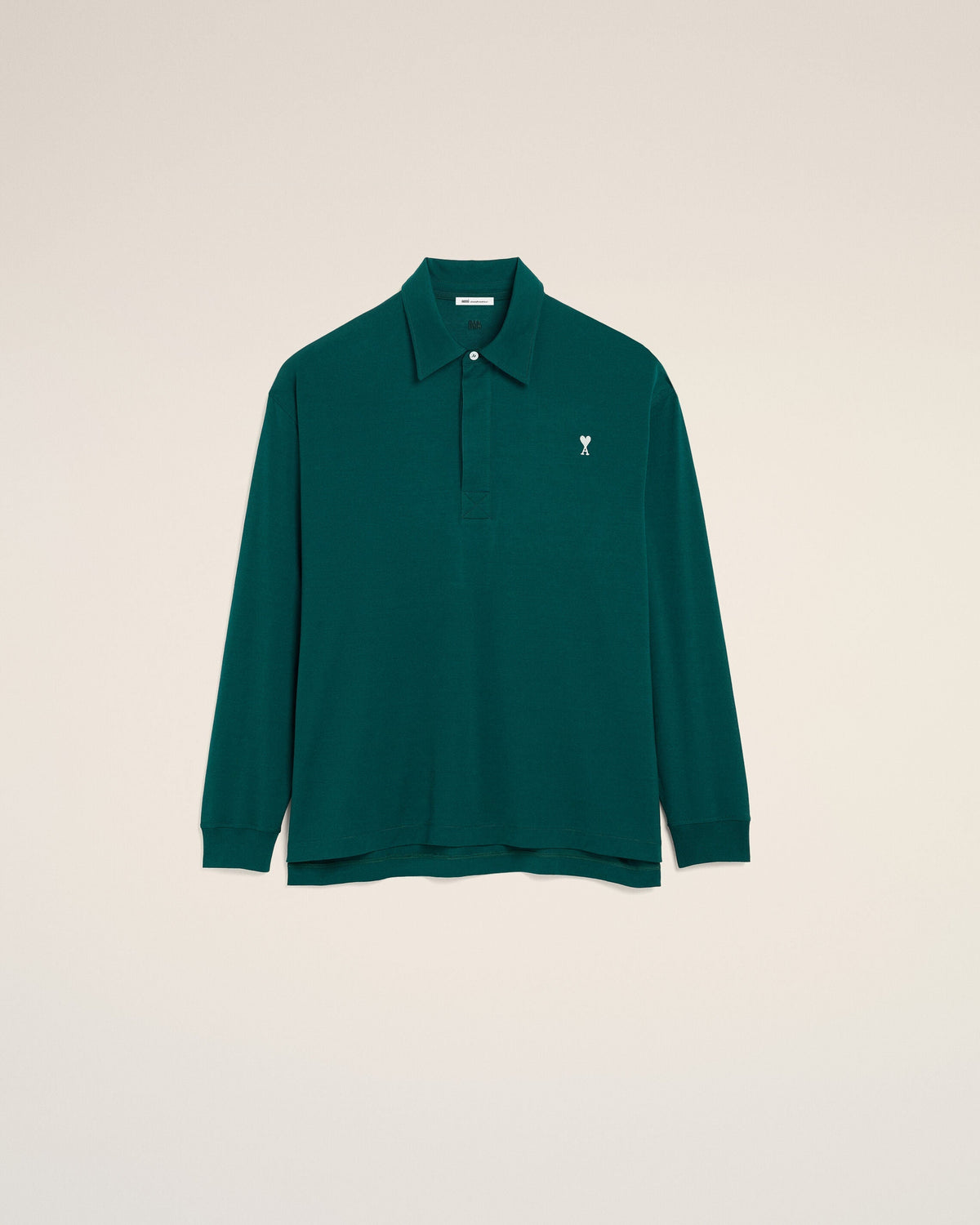 Green Cotton Ami De Coeur Polo