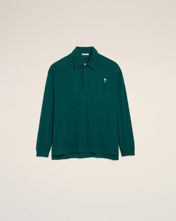 Green Cotton Ami De Coeur Polo