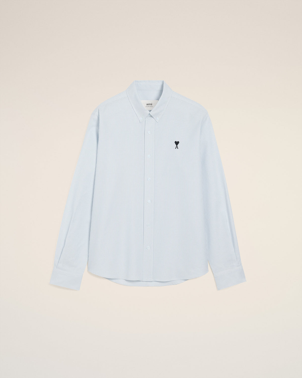 Blue Cotton Button Down Ami De Coeur Shirt