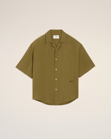 Green Ami Camp Short Sleeved Shirt