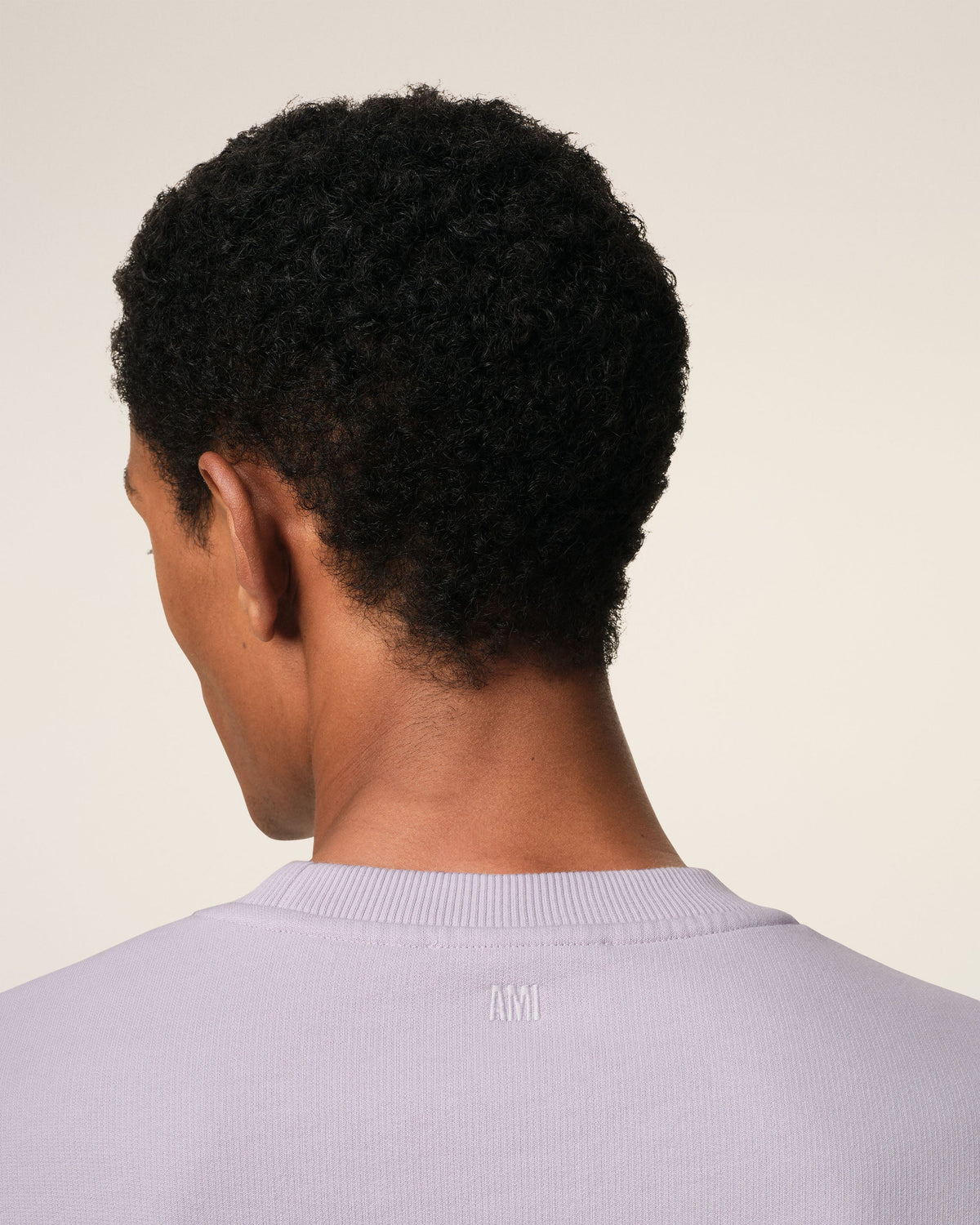 Purple Cotton Ami de Coeur Sweatshirt
