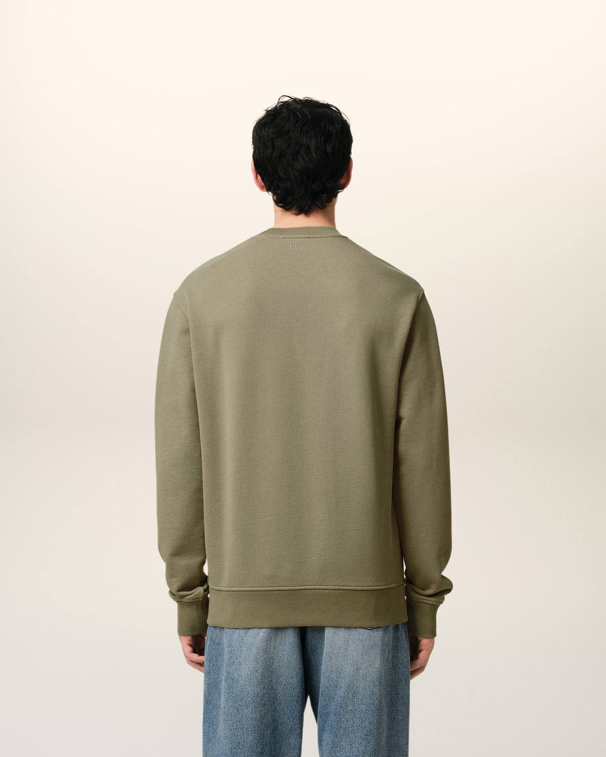 Green Cotton Ami de Coeur Sweatshirt