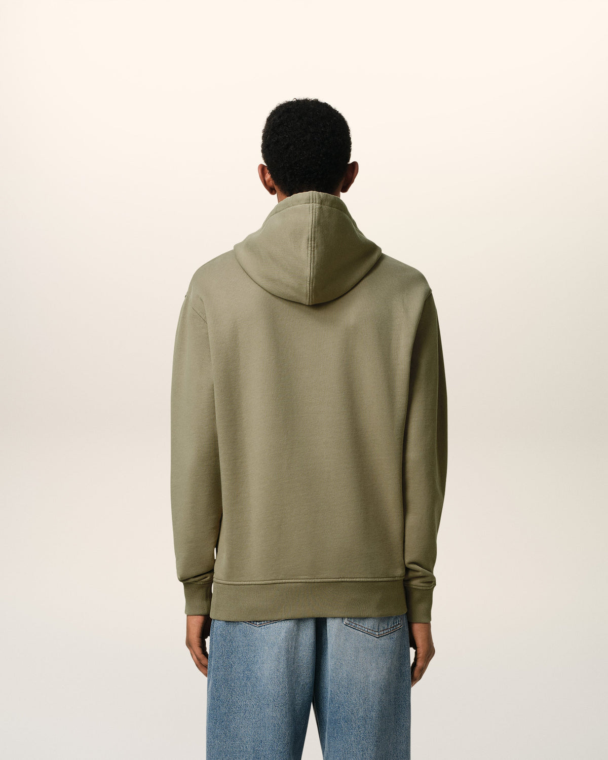 Green Cotton Ami de Coeur Hoodie