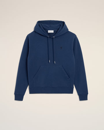 Blue Cotton Ami De Coeur Hoodie