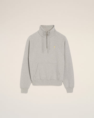 Grey Cotton Ami De Coeur Sweatshirt