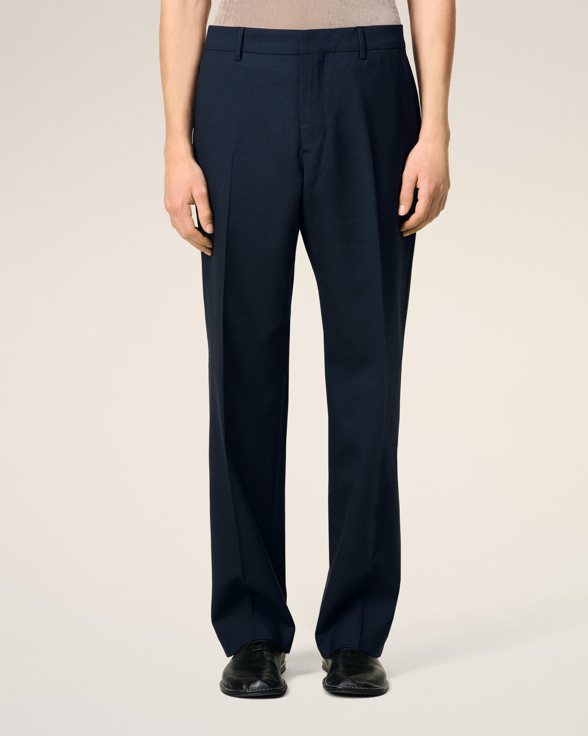 Straight Fit Trousers