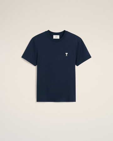 Navy Cotton Ami de Coeur T-Shirt