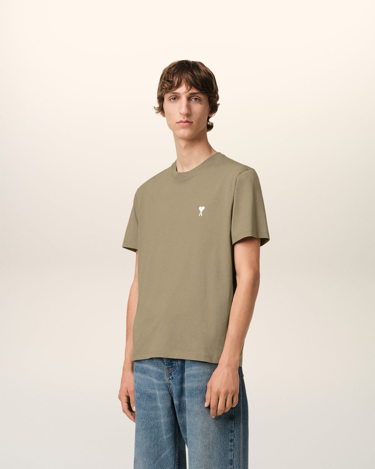 Green Cotton Ami de Coeur T-Shirt