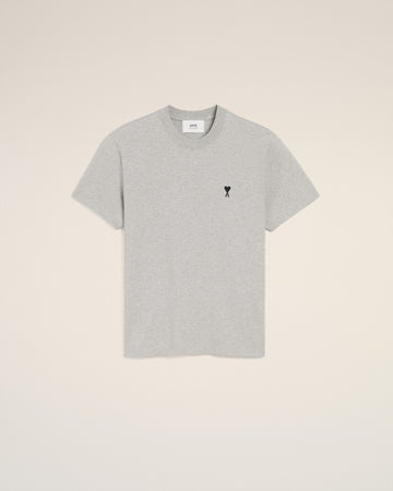 Grey Cotton Ami De Coeur T-shirt