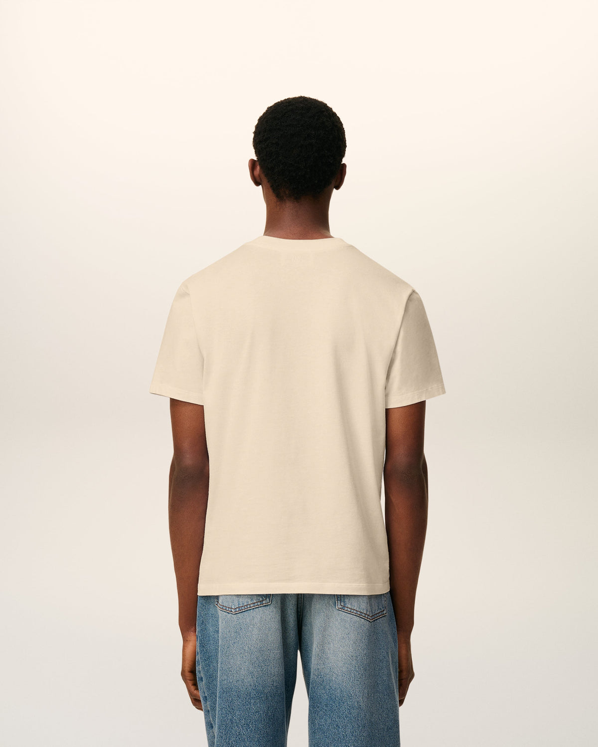 Beige Cotton Ami De Coeur T-shirt