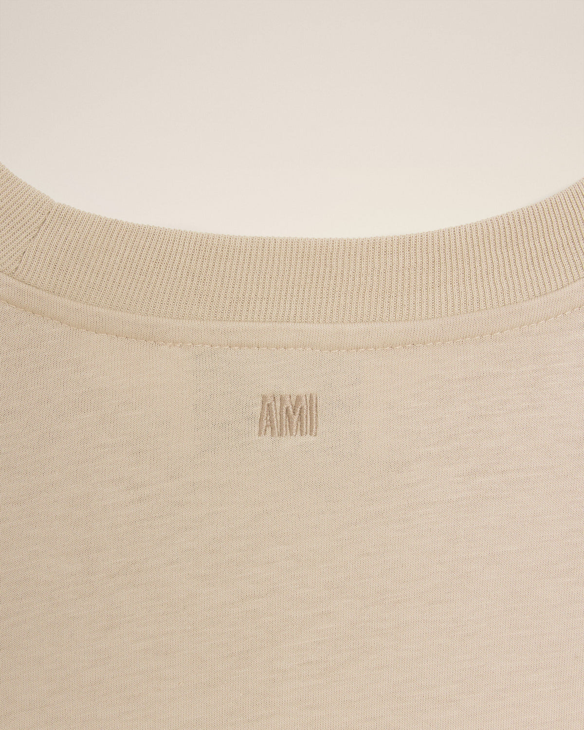Beige Cotton Ami De Coeur T-shirt