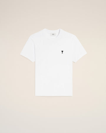 White Cotton Ami De Coeur T-shirt
