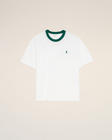 White Cotton Ami De Coeur T-Shirt