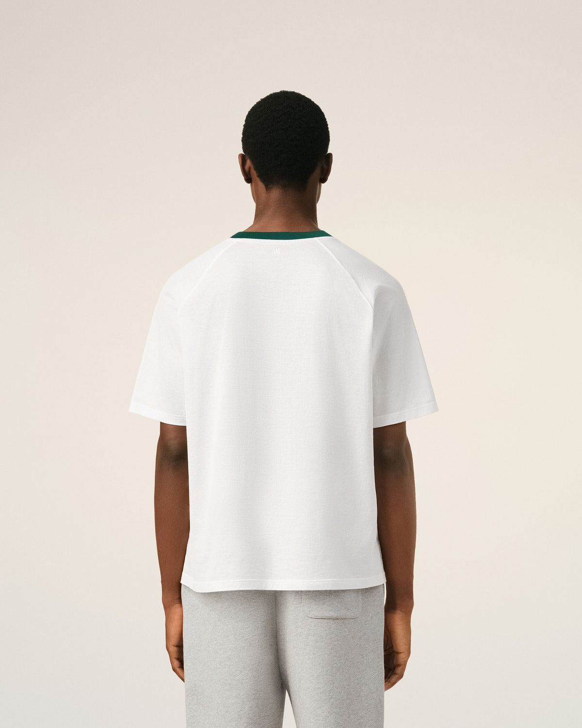 White Cotton Ami De Coeur T-Shirt