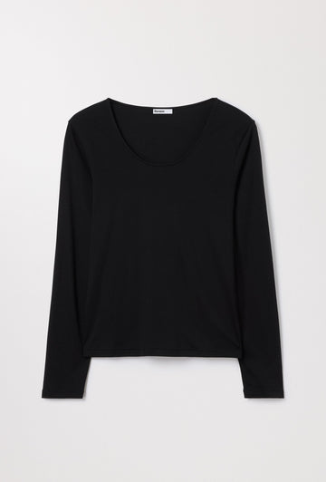 The Long Sleeve Scoop Neck Top