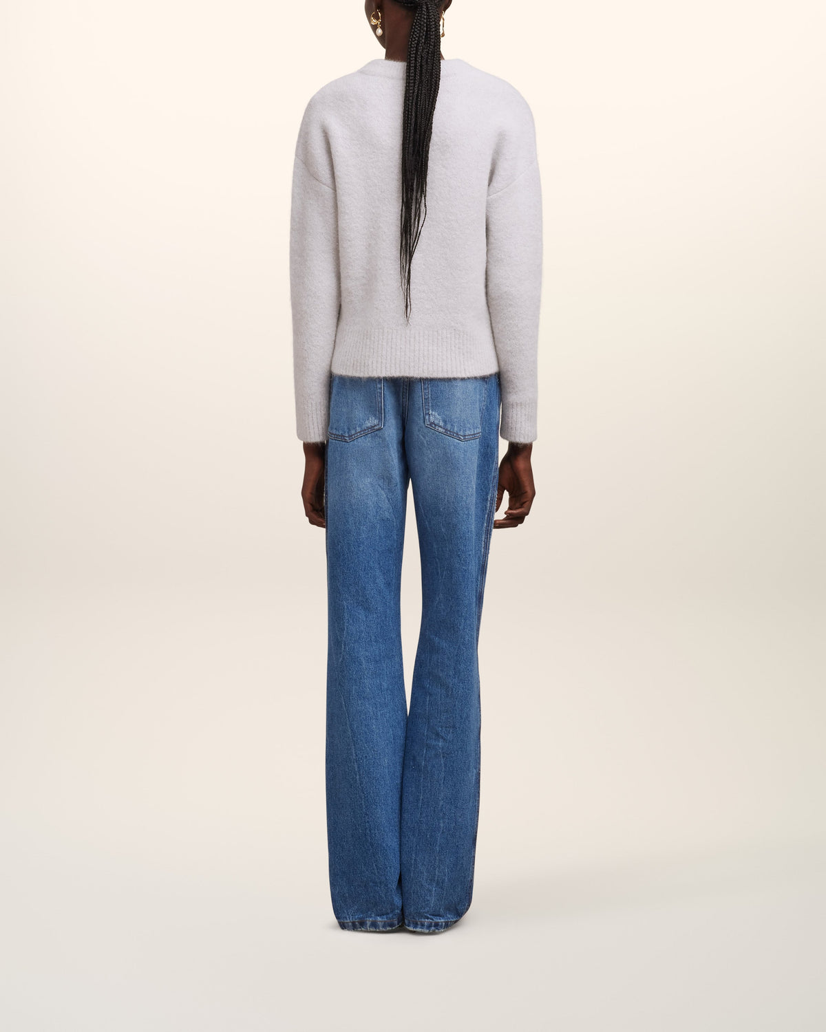 Cloudy Wool Ami de Coeur Cardigan