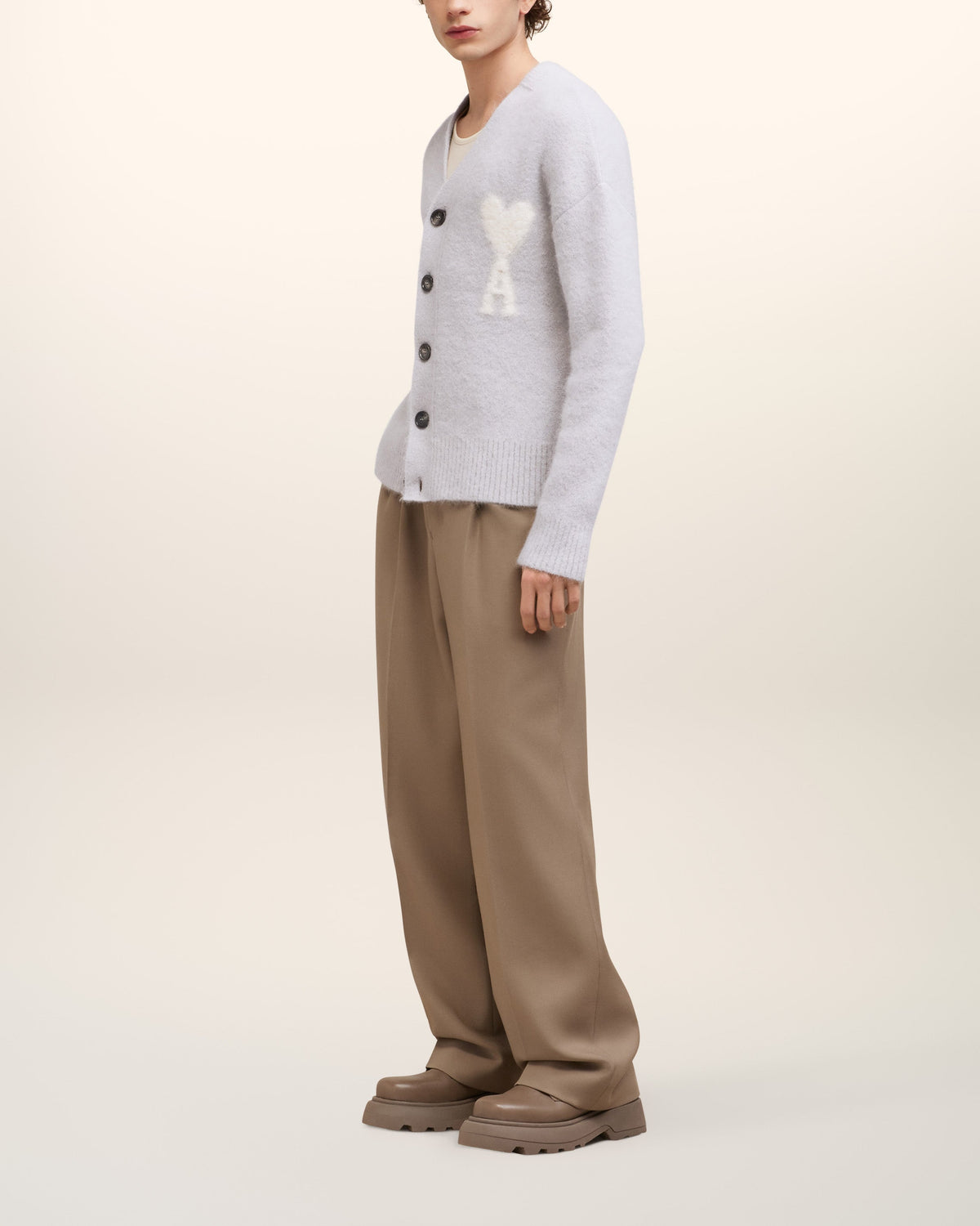 Cloudy Wool Ami de Coeur Cardigan