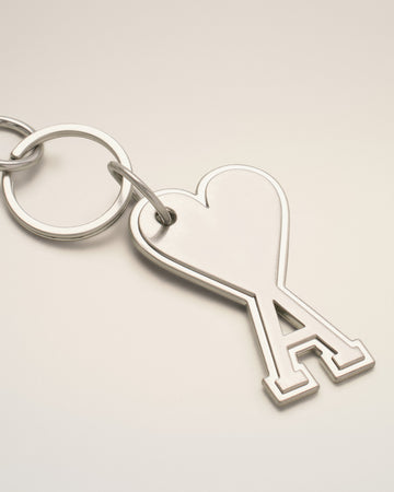Silver Metal Ami De Coeur Keyring