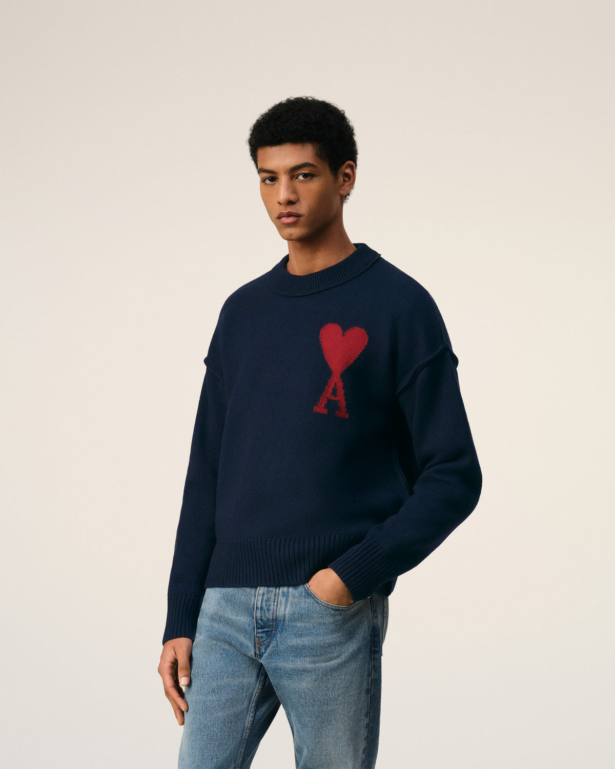 Red Ami de Coeur Sweater