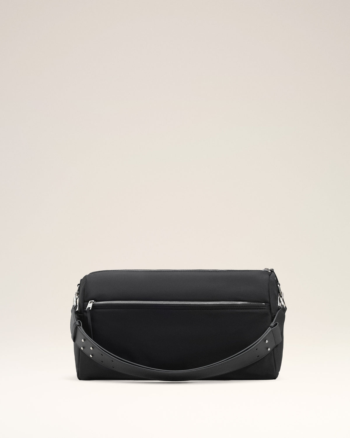 Black Nylon Canvas Large  Marcel Backpack