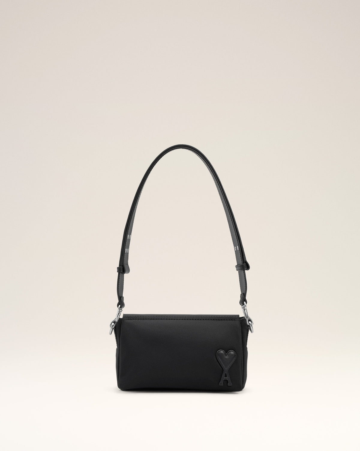 Black Nylon Canvas Marcel Lunch Box Bag
