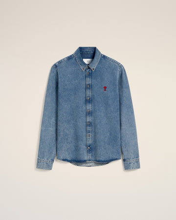 Blue Denim Button-Down Ami de Coeur Shirt
